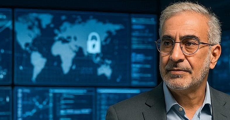 Ephraim Ohana in a cybersecurity operations center